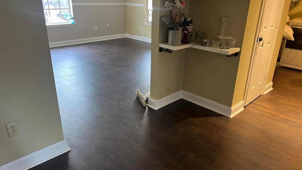 Transform your home with our expert flooring service. We offer a variety of materials and styles to enhance any space, ensuring durability, quality craftsmanship, and a perfect fit for your lifestyle. for TSM Construction in New Braunfels, TX