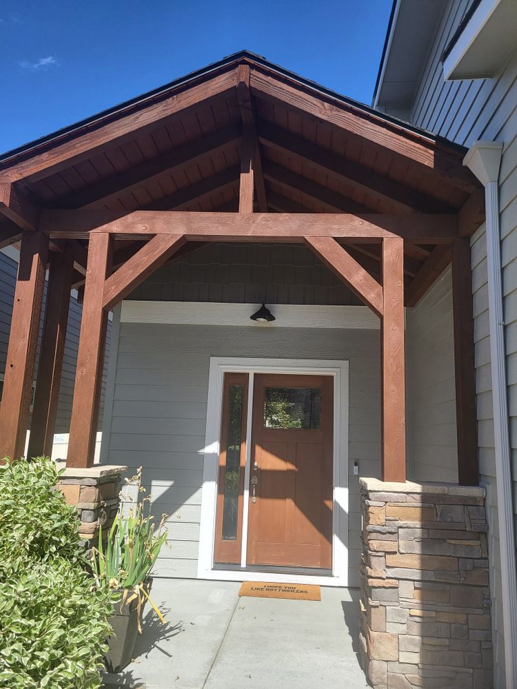 In addition to interior and exterior painting, our company also offers other painting services such as cabinet refinishing, deck staining, and wallpaper removal for a complete home transformation. for LZ Painting LLC in Nampa, ID