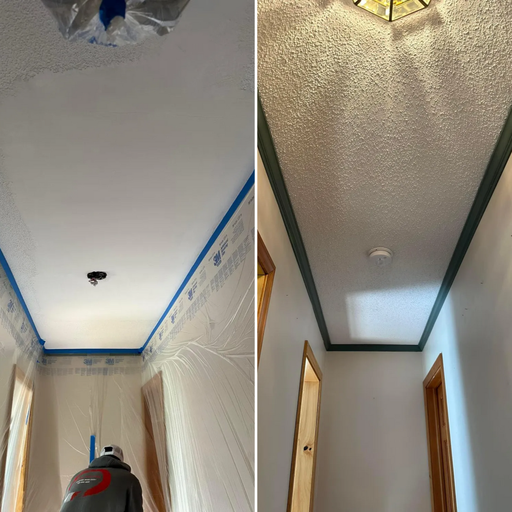 Before & After  for Suter & Sons Painting in Amherst, Western Massachusetts