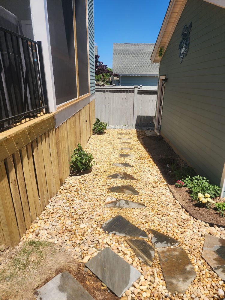 Patio Design & Construction for Flori View Landscaping LLC in Durham, NC