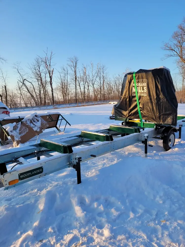 Our Portable Saw Mill Services provide homeowners with the convenience of on-site milling for fallen or removed trees, turning them into valuable lumber for various DIY and construction projects. for Dan's tree service in Bemidji, MN