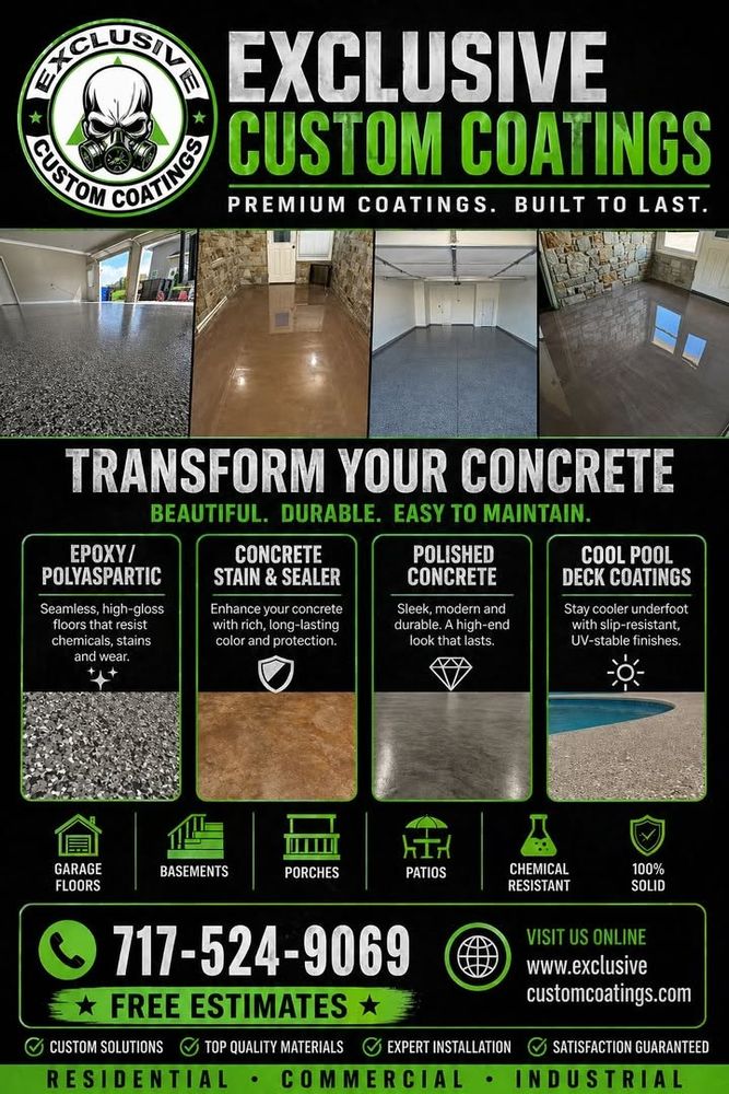 All Photos for Exclusive Custom Coatings in Hanover, PA