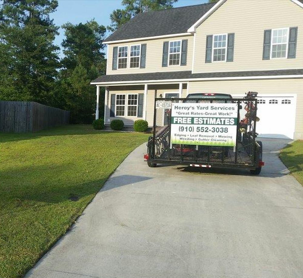 Heroy's Lawn Services team in Jacksonville, North Carolina - people or person