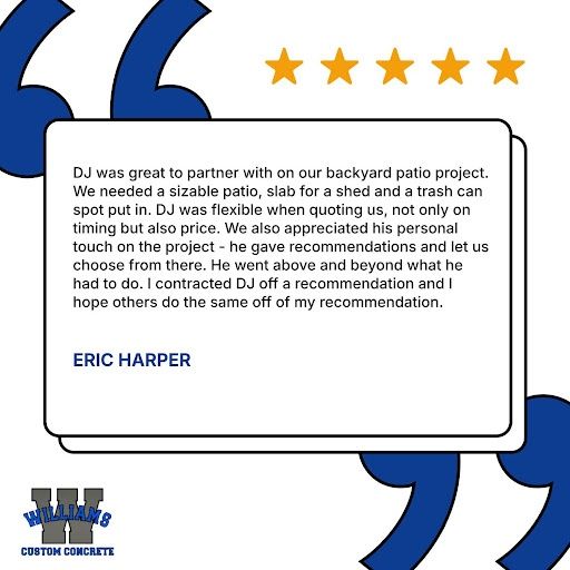 All Photos for Williams Custom Concrete in Poland Center, OH