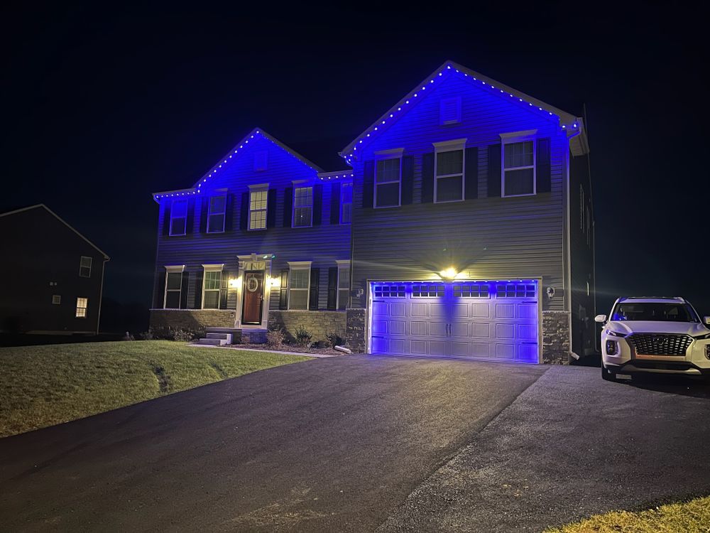 Permanent Lighting for Happy Holiday Christmas Lighting in Mullica Hill, NJ