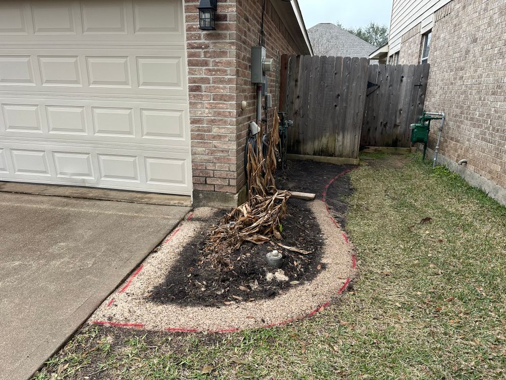 Before & Afters for Texas Curb N Borders in Houston, TX