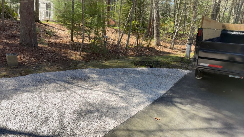 Our hardscaping service designs and installs patios, walkways, retaining walls, and outdoor features that add beauty, structure, and lasting value to your landscape while improving function and curb appeal. for Murray Mowing and More in Ashaway, RI
