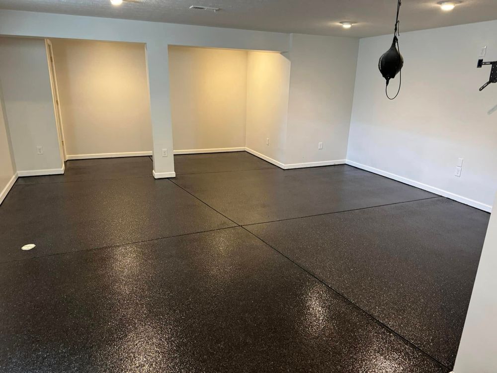 Transform your home with our durable Flake Coatings, offering a seamless finish that resists stains and scratches. Enhance your floors with vibrant colors and textures for lasting beauty and easy maintenance. for TC Flooring in Orient, OH