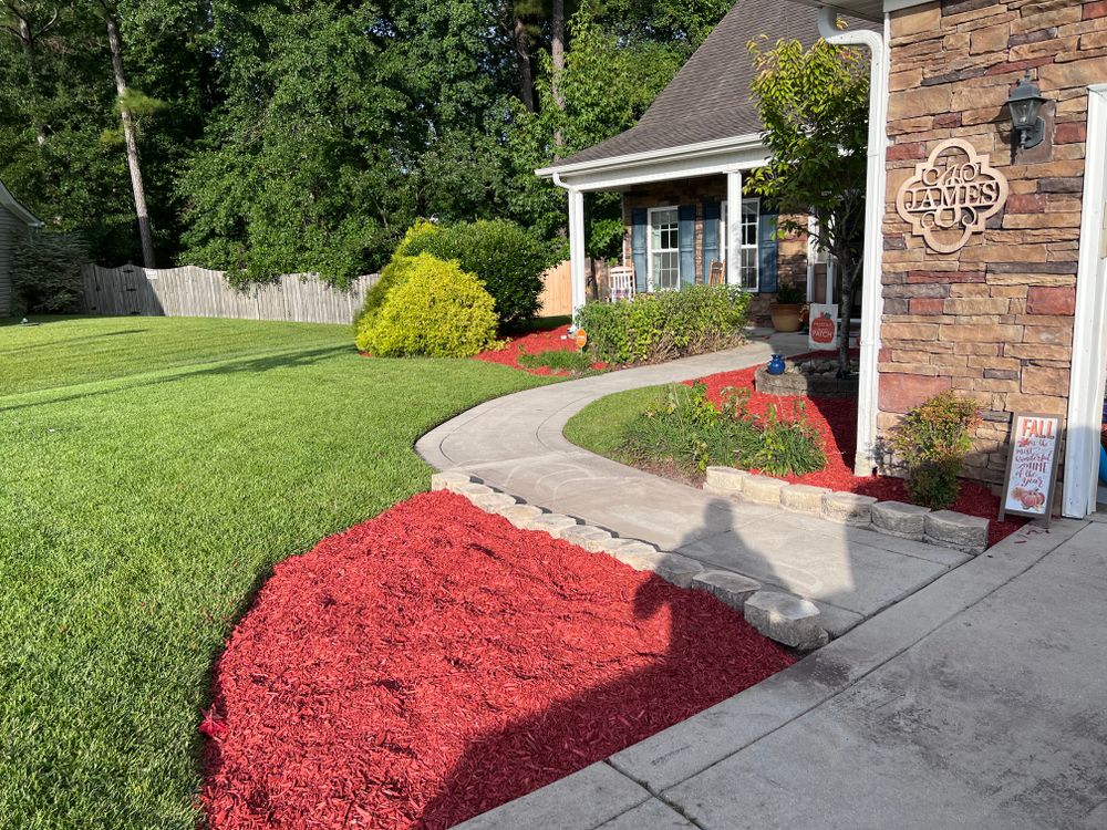 Landscaping for A&A Property Maintenance in Jacksonville, NC