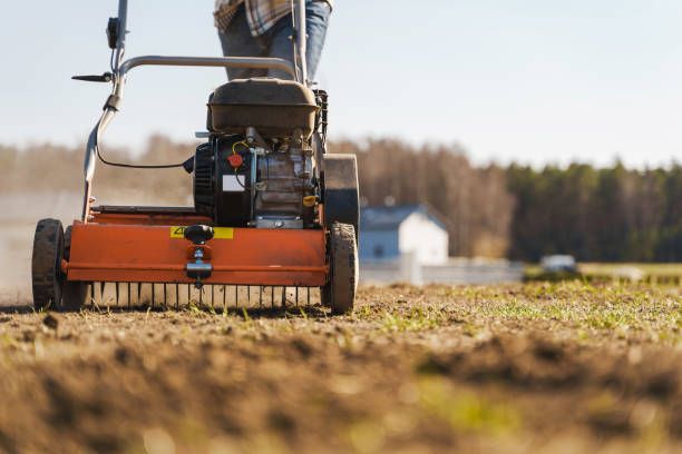 Enhance your lawn’s health with our professional aeration service. We alleviate soil compaction, improve nutrient absorption, and promote robust grass growth, ensuring a lush and vibrant lawn year-round. for Pleasant Valley Land Management  in Westminster, MD