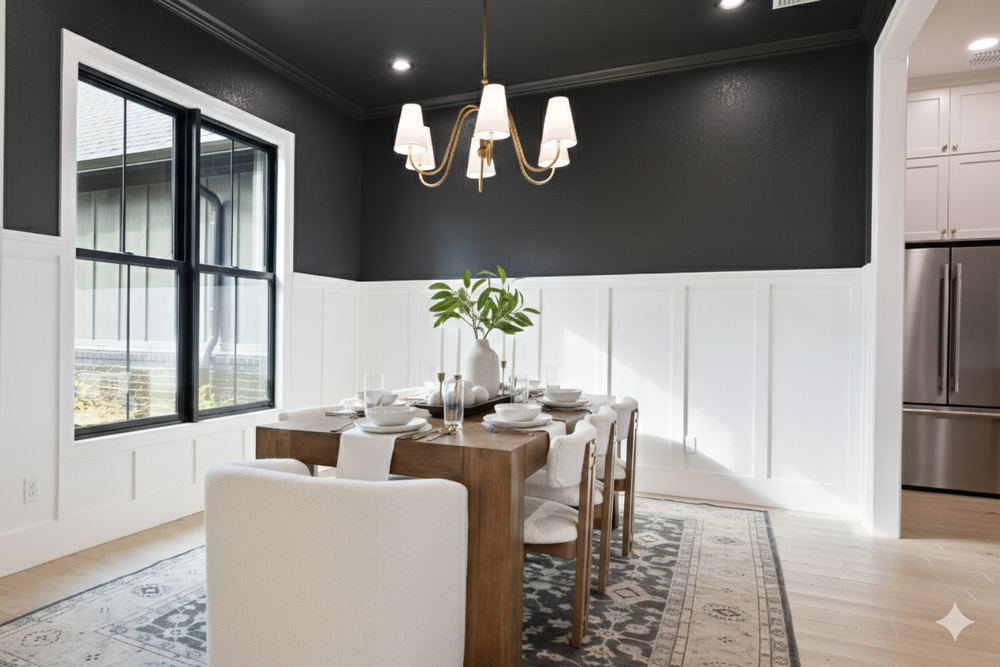 Living/Dining Room for Neely Construction & Design LLC in Tyler, TX