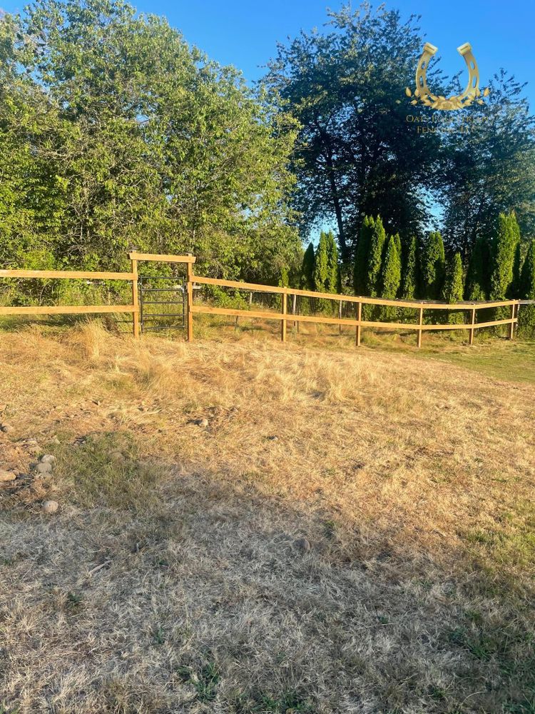 Fencing for Oats Equestrian Fencing LLC in Arlington, WA