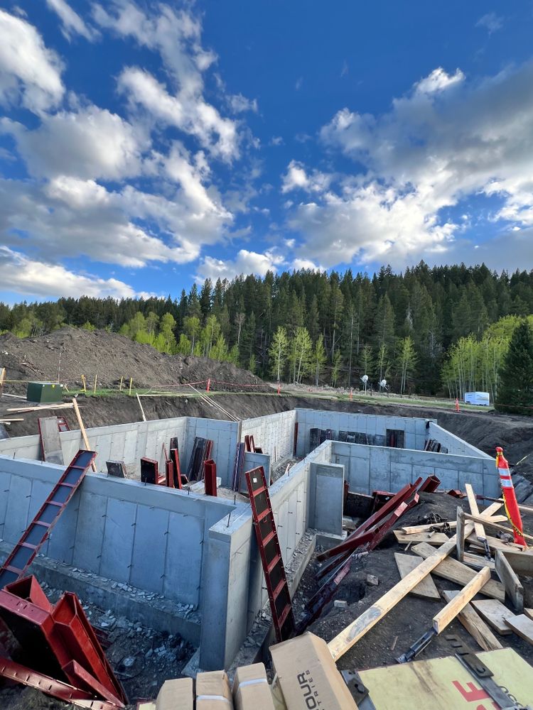 Commercial Concrete for Remington Builders in Idaho Falls, ID