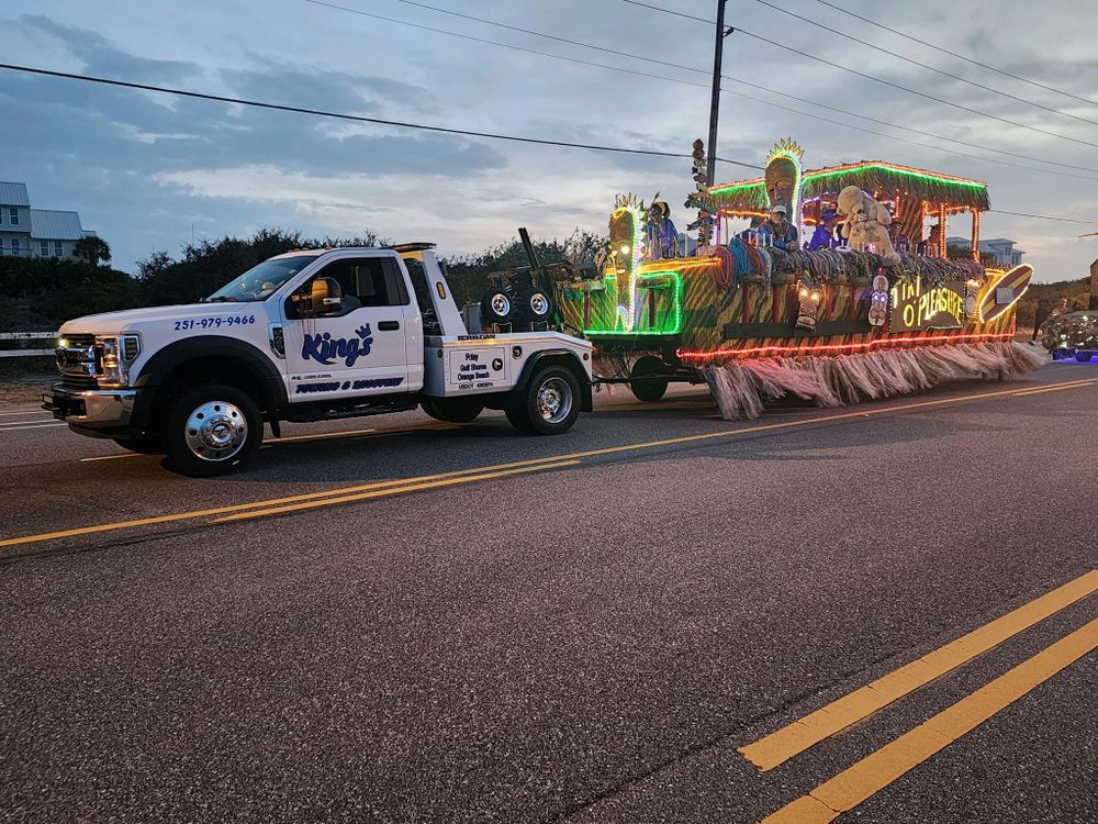 Towing for King's Towing and Recovery in Foley, AL