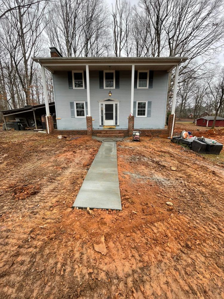 Hardscaping for McCune Construction LLC in Mocksville, NC