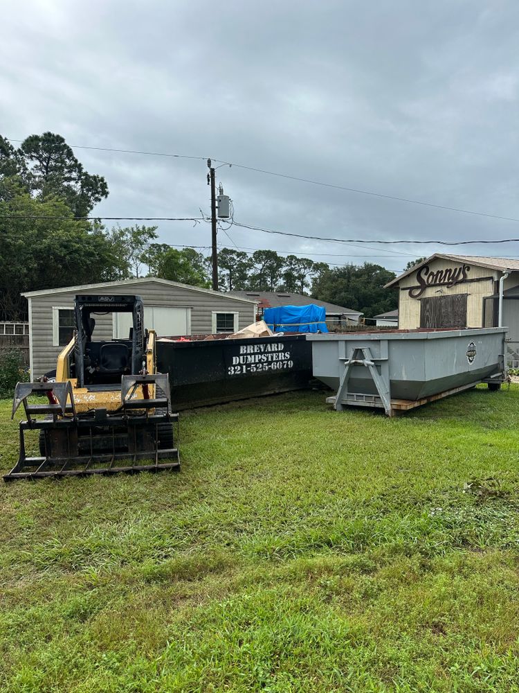 Dumpsters for Brevard Dumpsters in Palm Bay, FL