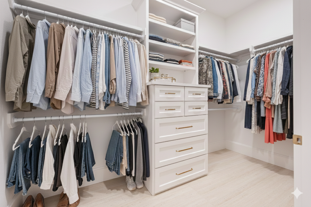 Closet for Neely Construction & Design LLC in Tyler, TX