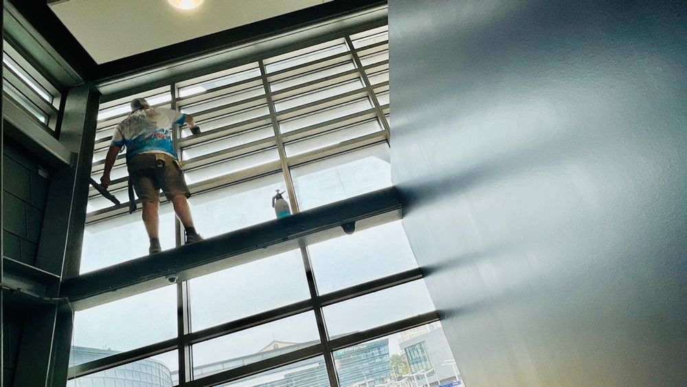 Our professional commercial window cleaning service enhances your businesses view forcustomers and employees, ensuring streak-free and sparkling windows that allow maximum natural light into your space, creating a welcoming atmosphere. for See2it Clean in St Louis, MO