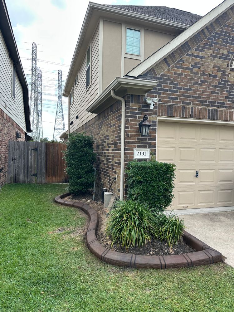 Before & Afters for Texas Curb N Borders in Houston, TX