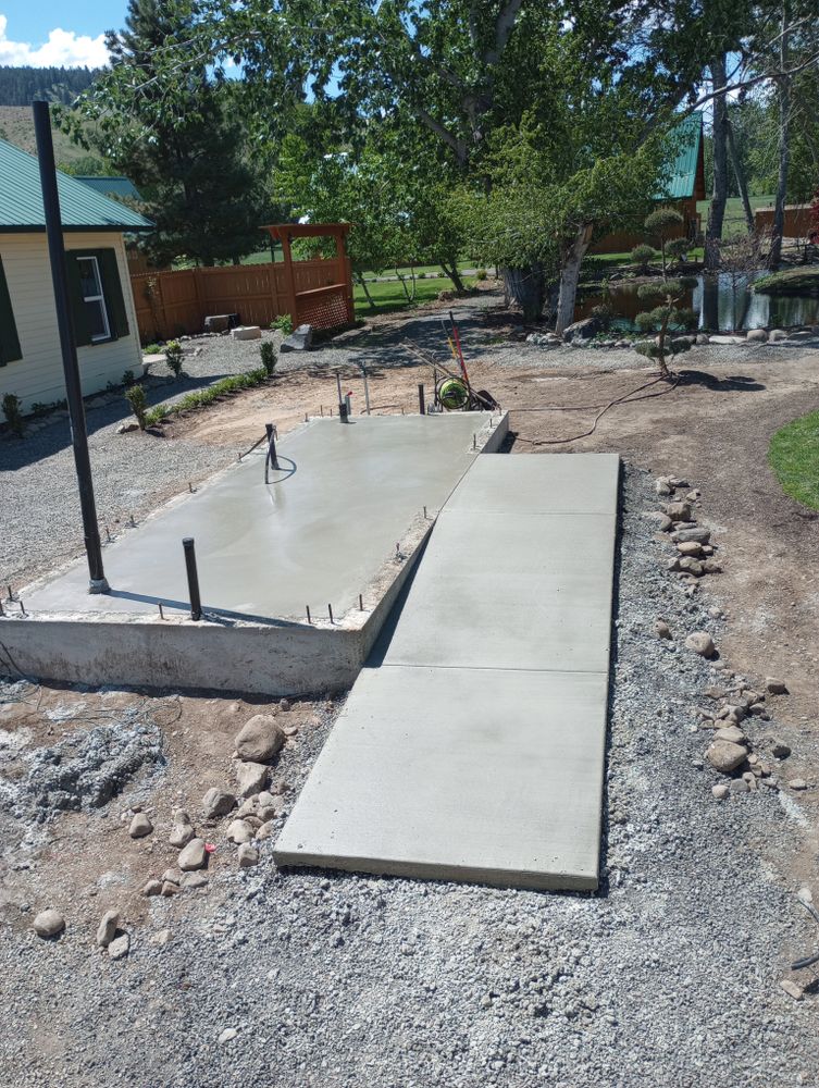 Sidewalks for Richardson Restoration and Concrete in Ellensburg, WA