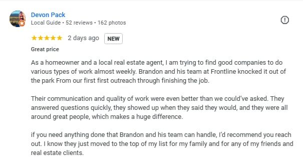 Other Services for Frontline Roofing & Home Services in Shelbyville, KY