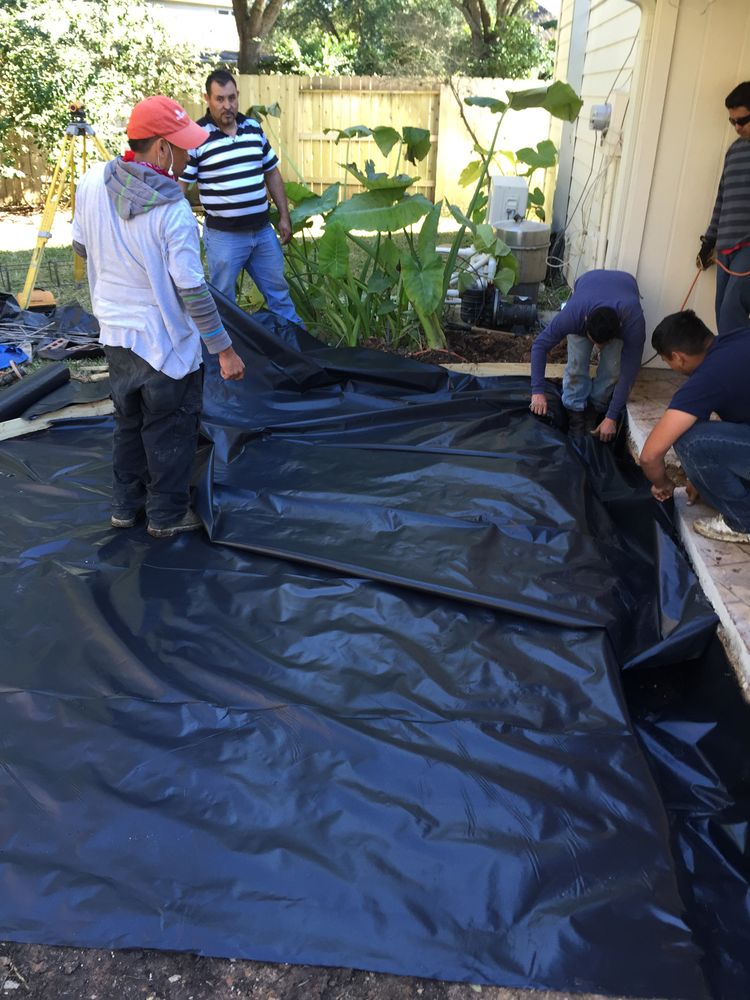 Patios for Texas Curb N Borders in Houston, TX