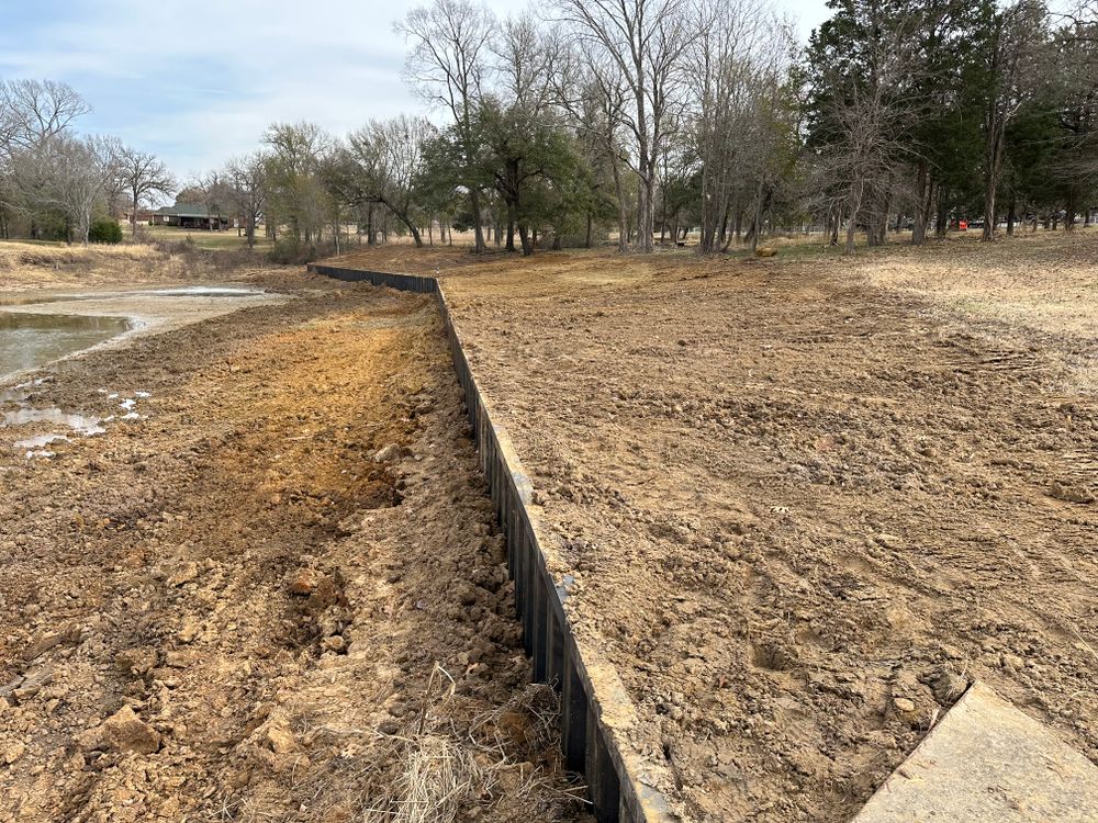 Bulkheads for BR Construction LLC  in Corsicana, TX