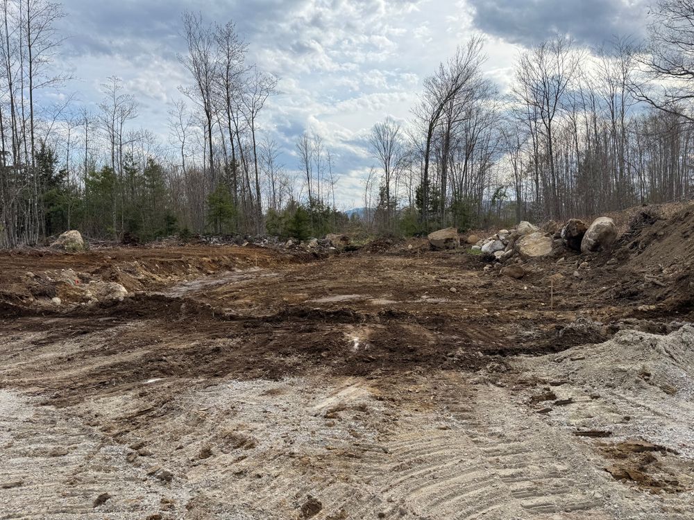 Lot Clearing for AFH Earthworks in Madison, NH
