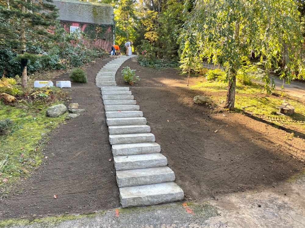 Landscape Steps & Stepping Stones for NK Landscaping LLC in Dutchess County, NY