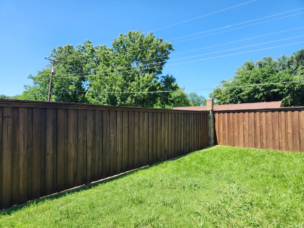 Enhance your property's safety and aesthetics with our expert fence repair service, providing durable solutions to restore and maintain the integrity of your fences while complementing your landscaping design. for Paquito's Landscaping in Ellis County, TX