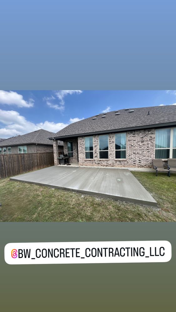 All Photos for BW Concrete Contracting LLC in Fort Worth, TX
