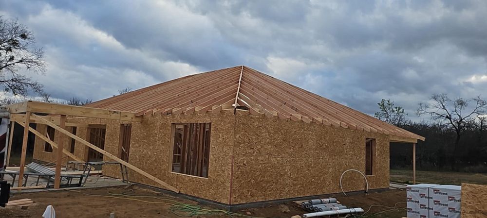 Framing for Willy Lewallen And Sons Construction in Mineral Wells, TX