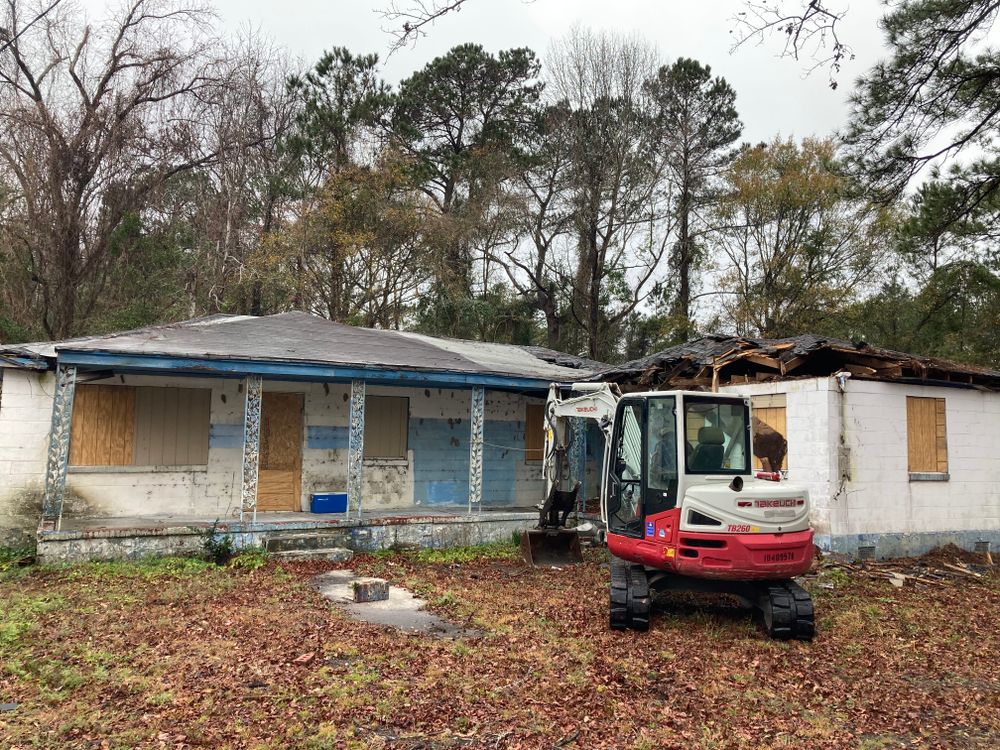 Demolition  for CW Earthworks, LLC in Charleston, South Carolina