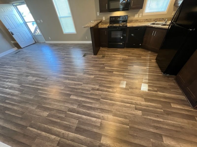 Transform your home with our expert flooring services. We offer professional installation and a wide selection of high-quality materials, ensuring durability, style, and comfort throughout your living spaces. for A&D Reliable Construction in Kansas City, MO