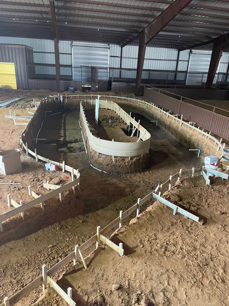 Custom Ground Horse Walker for Black Diamond Custom Pools LLC in Azle, TX