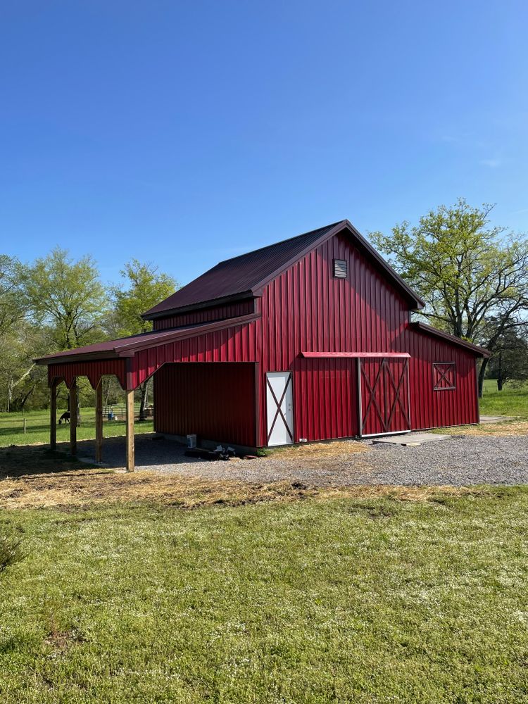 Transform your home with our Custom Garages, designed for durability and personalized style. Our steel construction ensures strength and longevity, enhancing both functionality and the aesthetic appeal of your property. for Lumen Constructions in Lobelville, TN