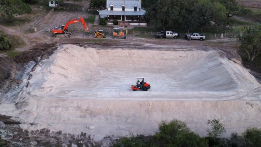 Transform your backyard with our expert Pond Construction services. We design and build beautiful, custom ponds that enhance your landscape, adding tranquility and value to your home environment. for Strause Land Improvement & Construction in George West, TX