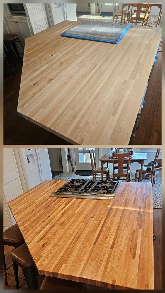 Refinish for Sawdust and Solutions in Eagle, ID