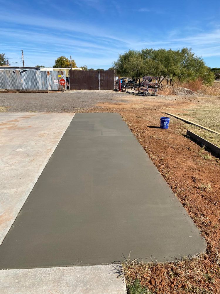 Residential Projects for Rock of Ages Concrete LLC in Denton, TX