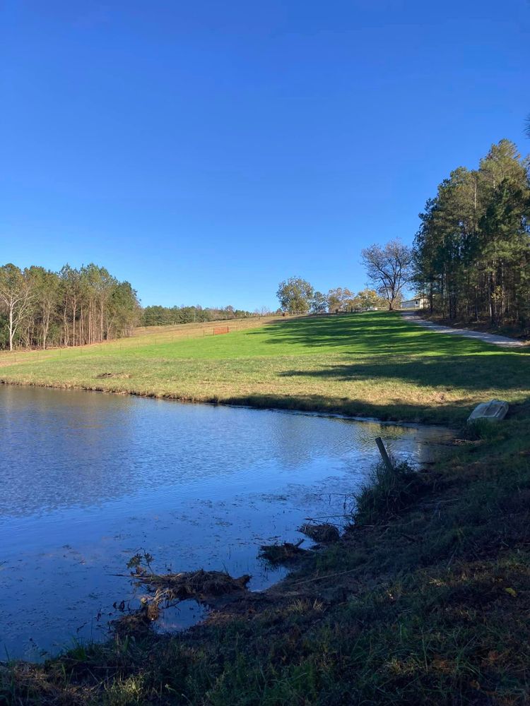 Excavating for Southern Land Improvements in Edgefield, SC