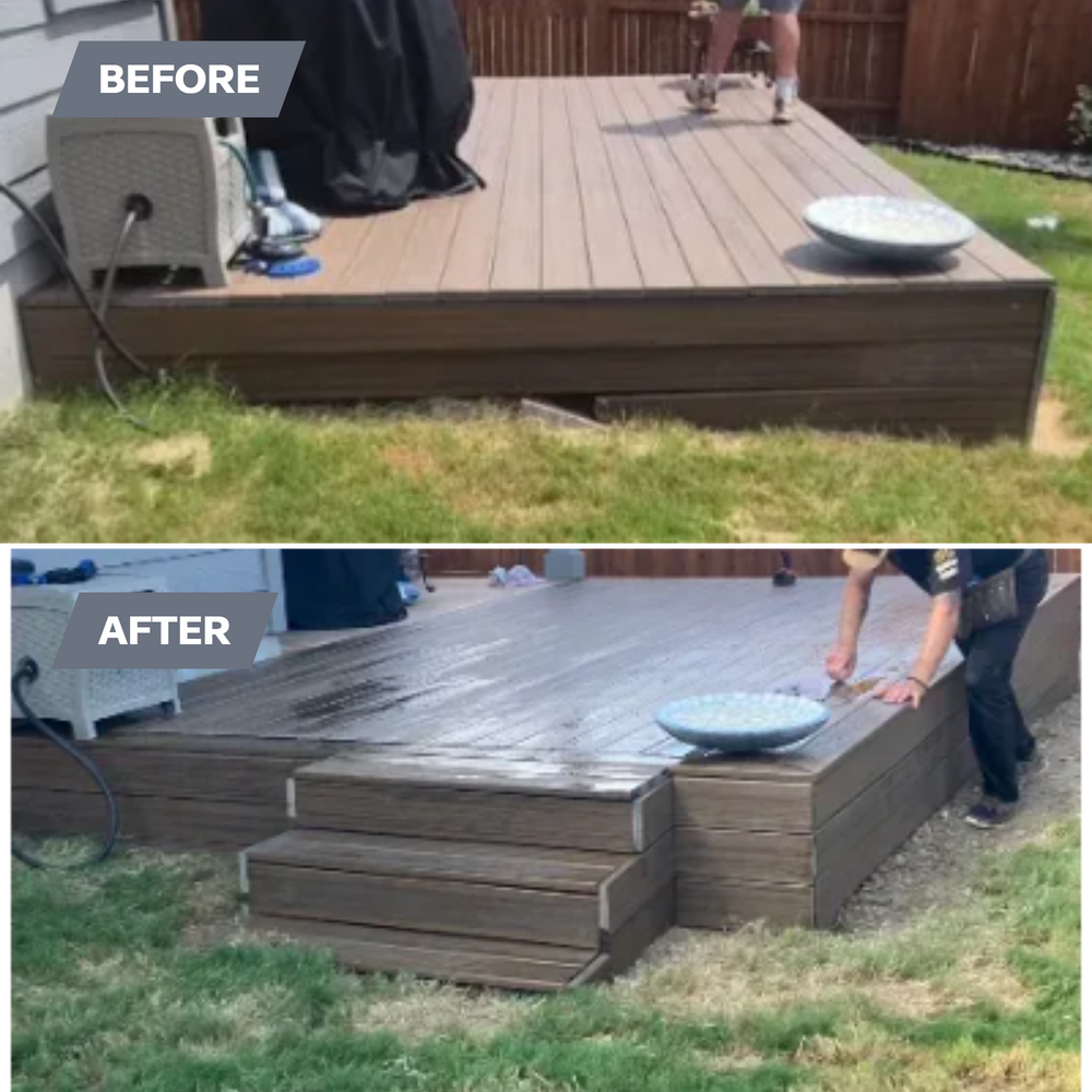 Fence soft wash & staining for Ansley Staining and Exterior Works in New Braunfels, TX