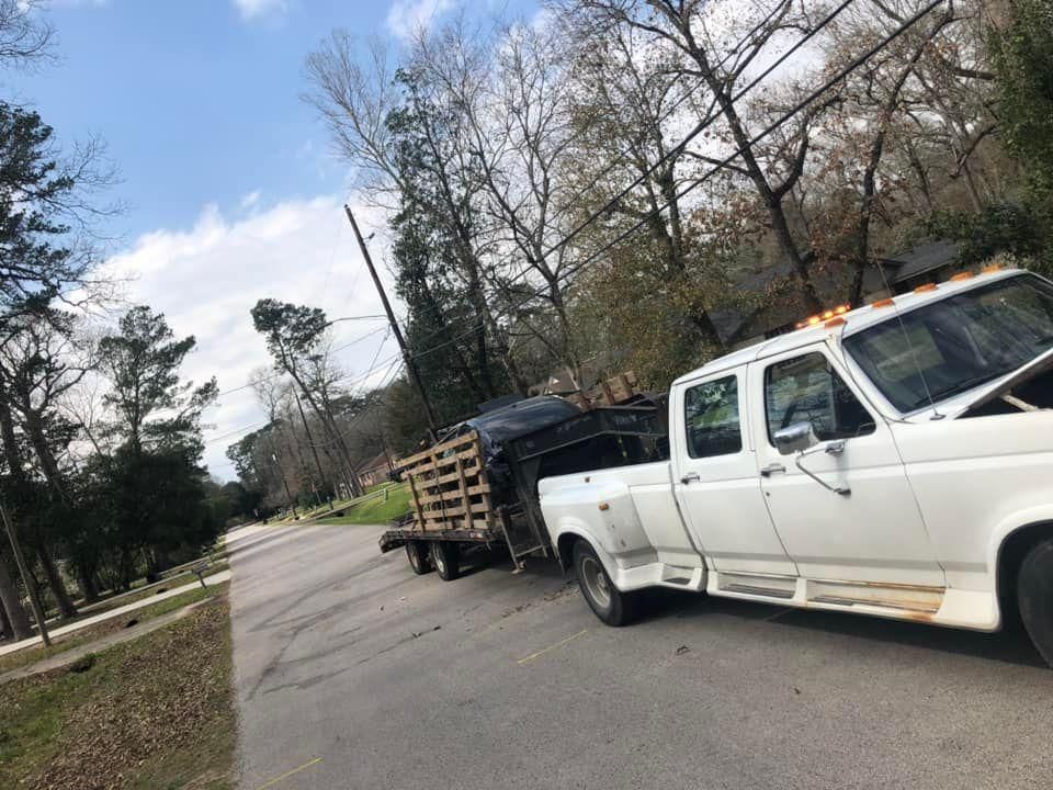 Appliance Removal for Outlaw Landscaping & Transport Company in Houston, TX