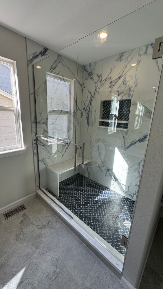 Bathroom Renovations for Quest Construction, Ltd. in Lafayette, CO