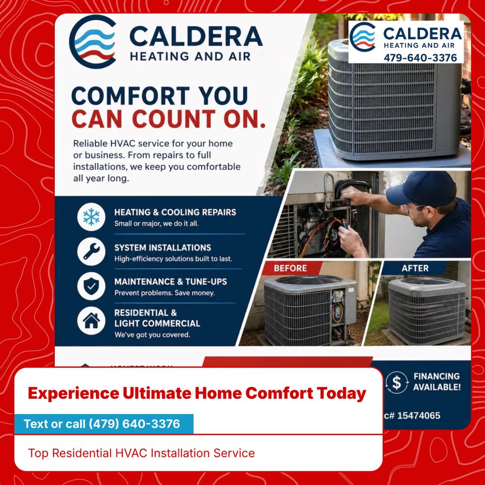 All Photos for Caldera Heating and Air LLC in Centerton, AR