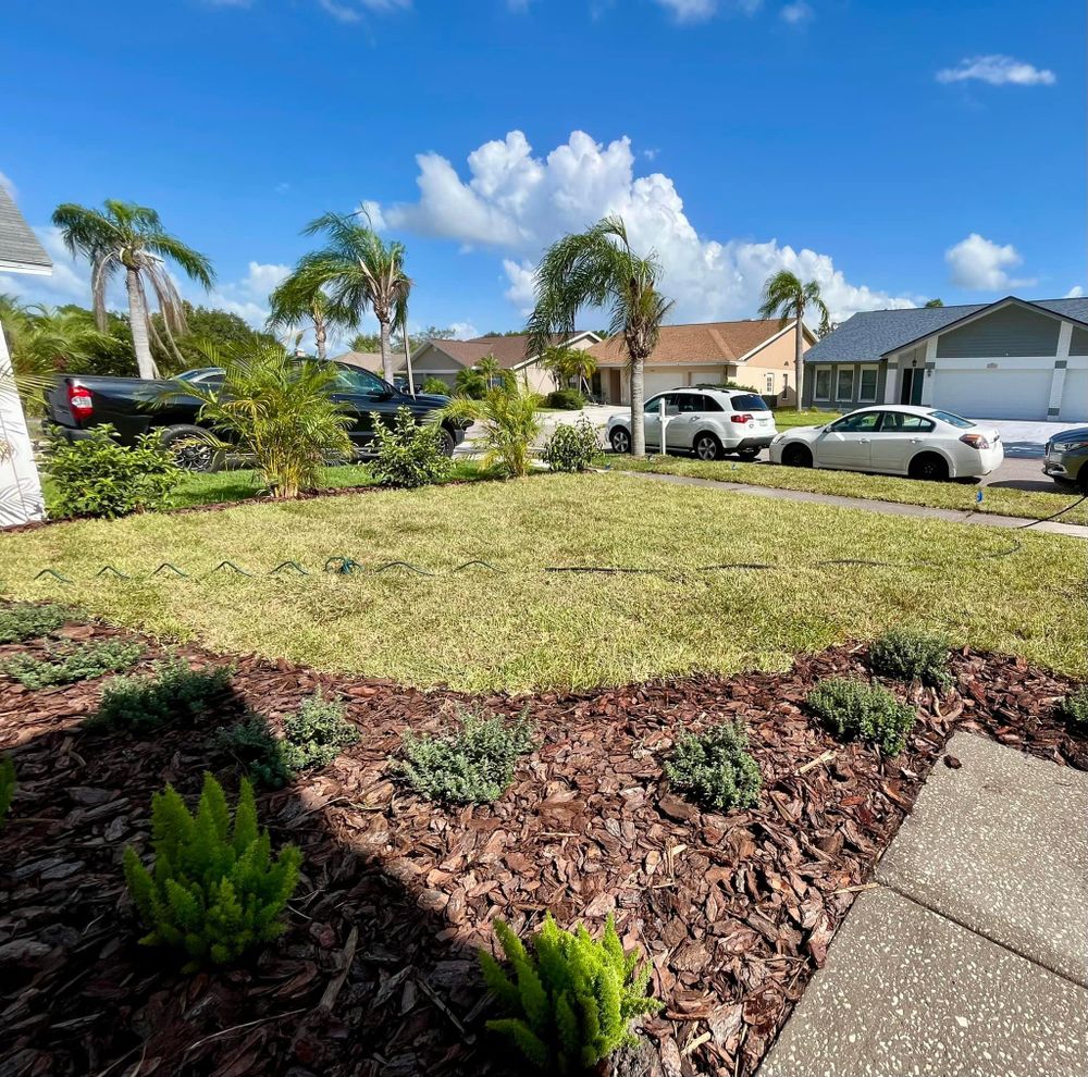 Landscape Design and Installation for Verimay's Garden and Landscaping in Hillsborough County, FL