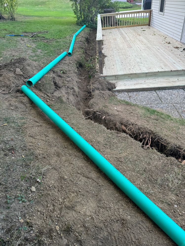 French drains  for A & A Lawn Care and OutDoor Services in Girard, PA