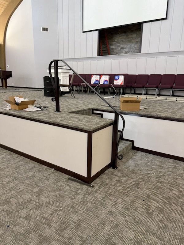 Handrails for Lake's Welding Service LLC in Conway, AR