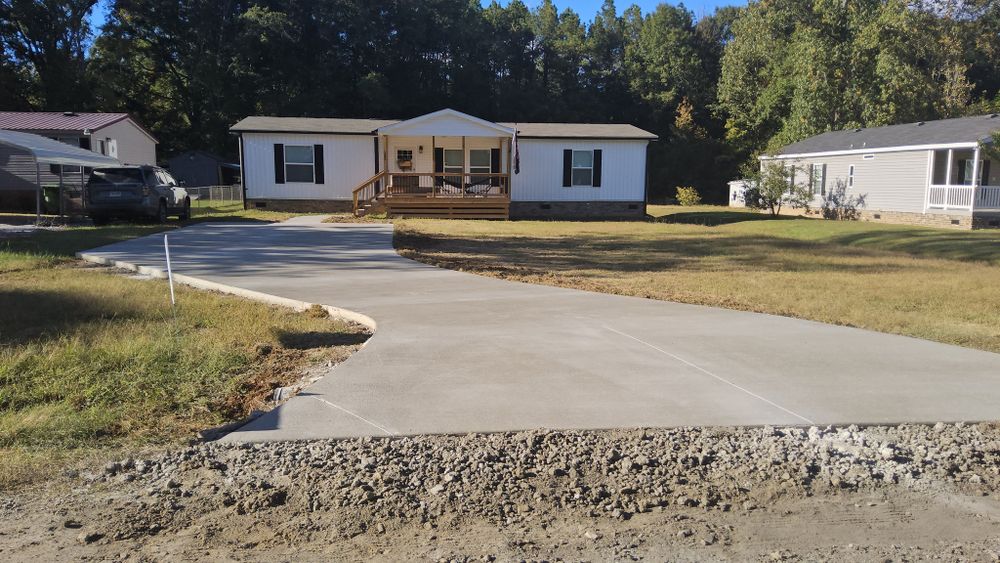 Concrete for T&J Concrete in Anderson, SC