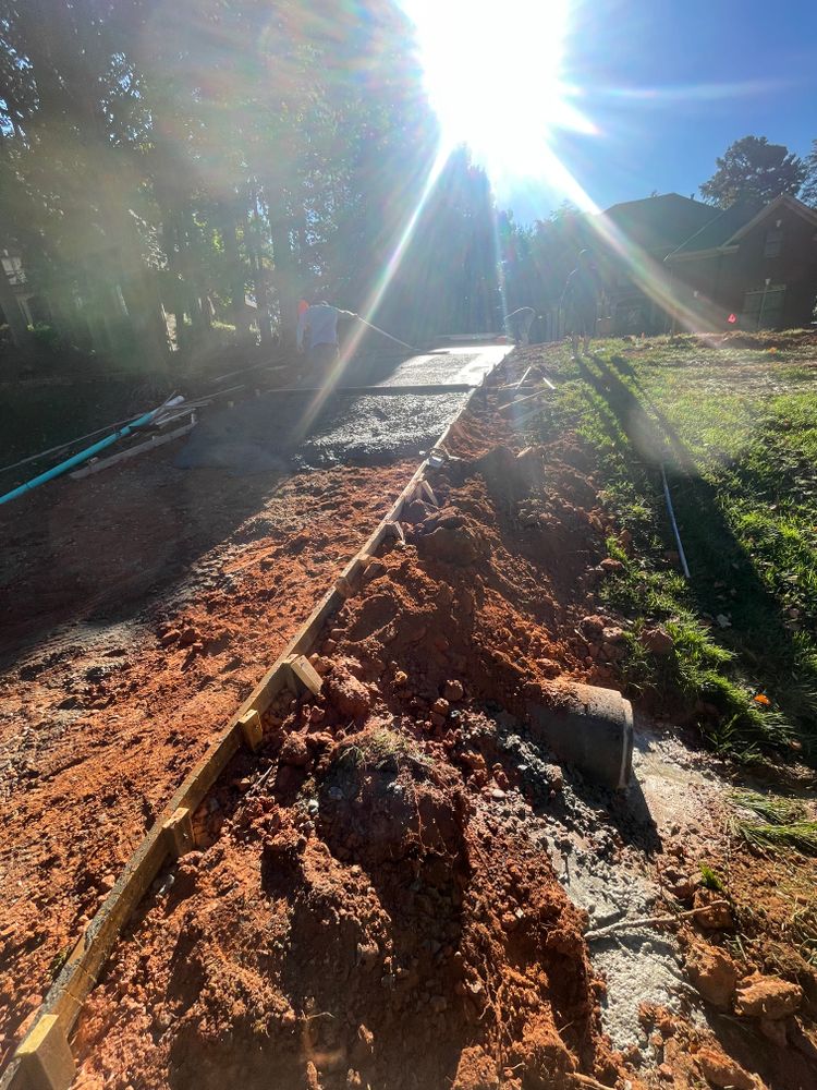 Driveways for Wenkel Concrete, LLC in Sherrills Ford, NC