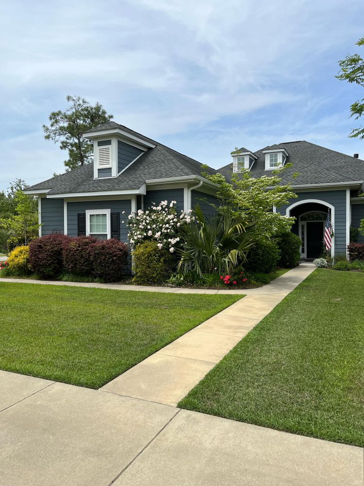 Our Roof Cleaning service uses safe and effective methods to remove dirt, algae, moss, and debris from your roof, improving curb appeal and extending the lifespan of your roof. for GreenGo Lawn Pros in Myrtle Beach, SC